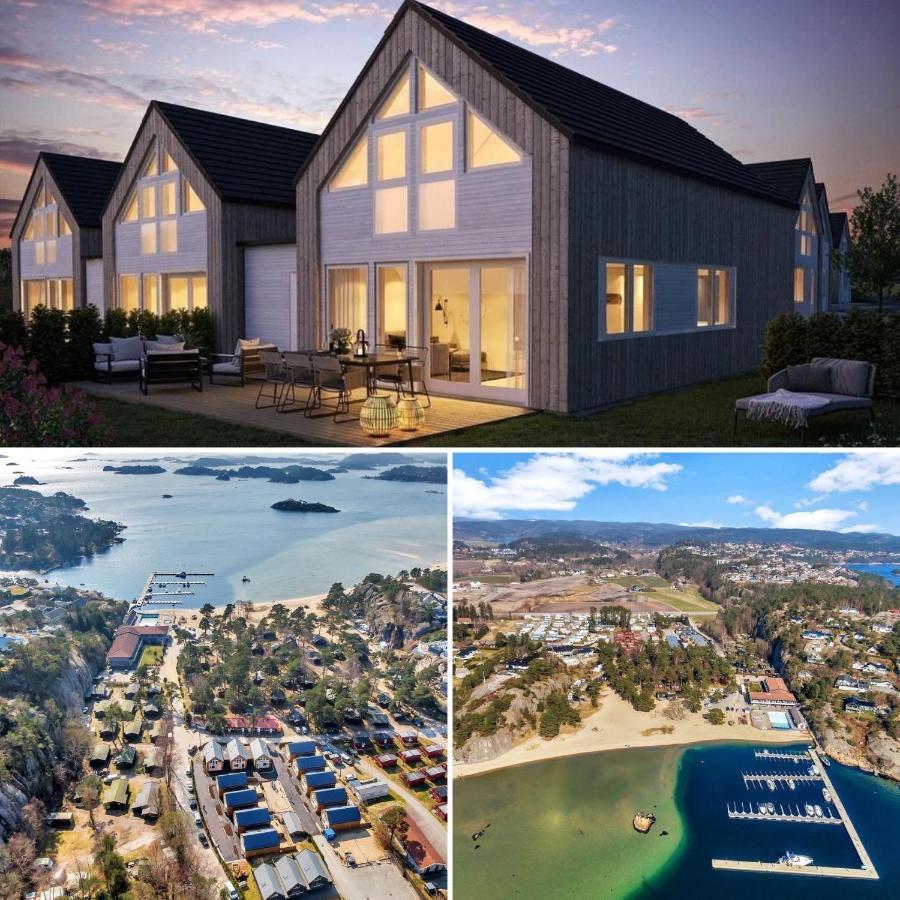 Oppdag Arossanden 4 M Din Perfekte Strandferie! Kristiansand Exterior foto